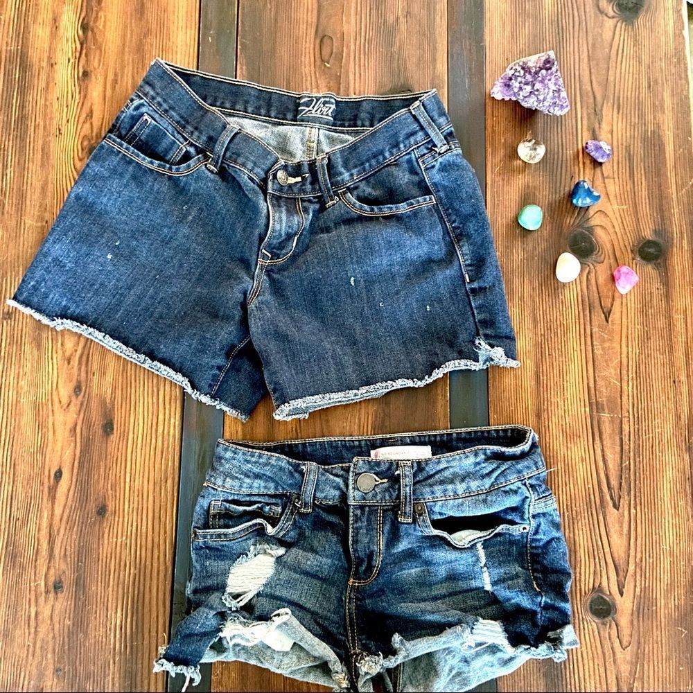 Distressed Denim Short Bundle - image 1